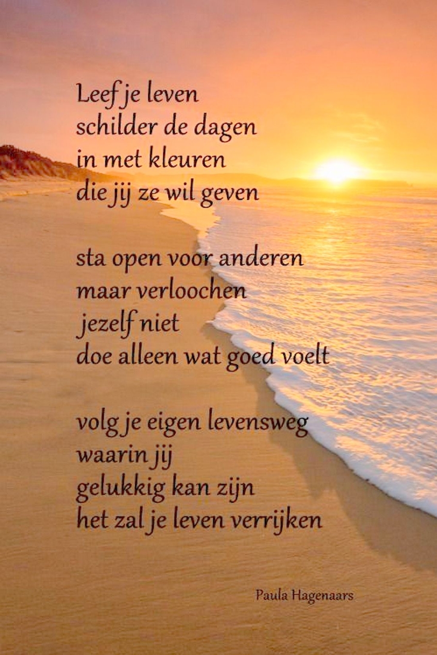 Het leven bestaat niet